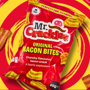 Crackle Mr Crackles Original Bacon Bites 60g