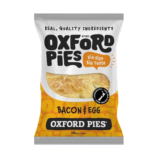 Pie | Standard Bacon & Egg Pie UNHEATED  (Pickup only)