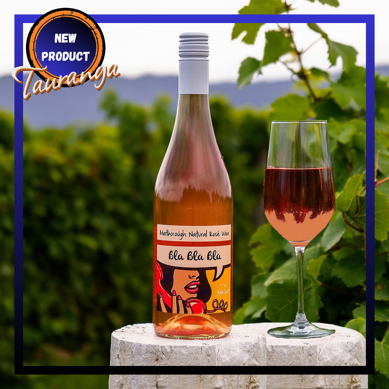 Bla Bla Bla By Josh Scott Marlborough Natural Rosé (New)