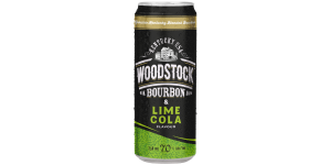 Woodstock Bourbon & Lime Cola 7% 12 Pack 250mL Cans (New)
