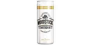Woodstock Bourbon & Zero Sugar Cola 7% 18 Pack 250mL Cans (New)