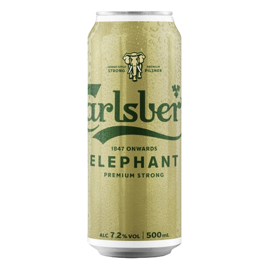 Carlsberg Elephant Beer 7.2% 500ml Can Single