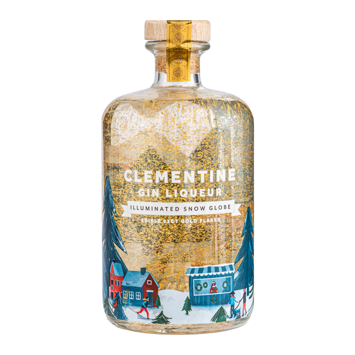 Clementine Gin Liquor Snow Globe 700mL (Seasonal) - (TLT-EOL)