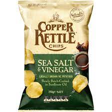 Copper Kettle Sea Salt & Vinegar 150g