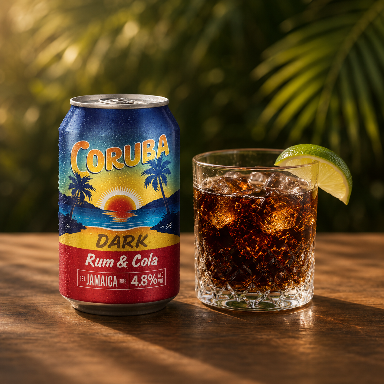 Coruba & Cola ZERO SUGAR 4.8% 10 Pack 330mL Cans
