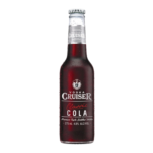 Cruiser Vodka 4.8% Classic Cola 12 Pack 275mL Bottles