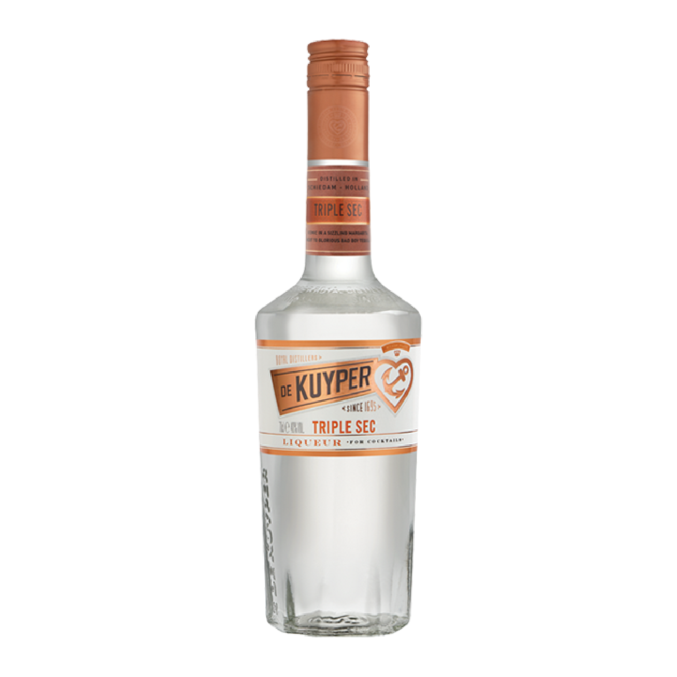 De Kuyper Triple Sec Liquor 40% 700mL (New-TLT) - (TLT-EOL)