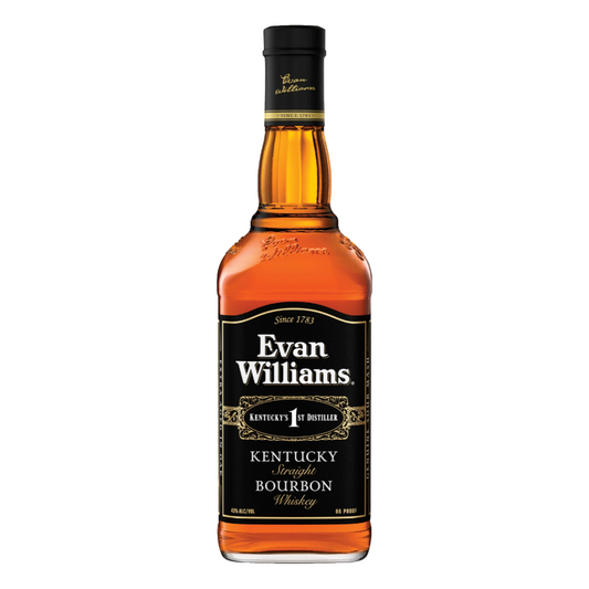 Evan Williams Black Label Bourbon 1L (New-TLT) (TLT-MS)