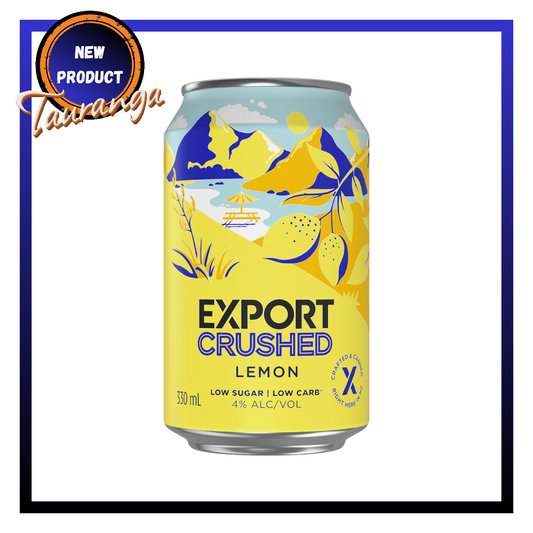 Export Crushed Lemon 10 Pack 330mL Cans (New)