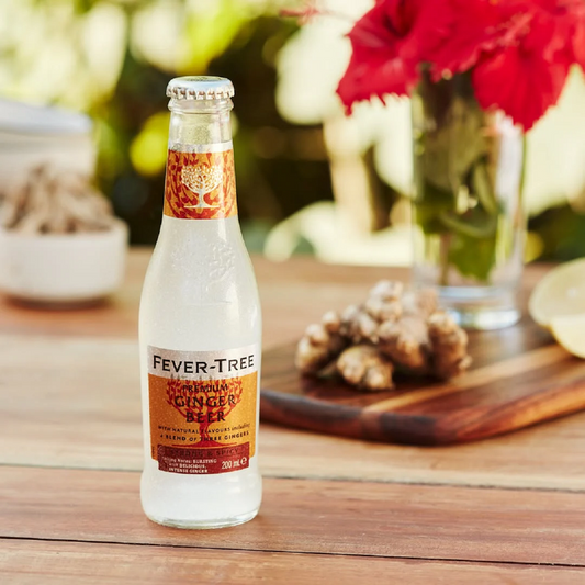 . Fever-Tree Ginger Beer 4 Pack 200mL Bottles (New) (Due Soon)