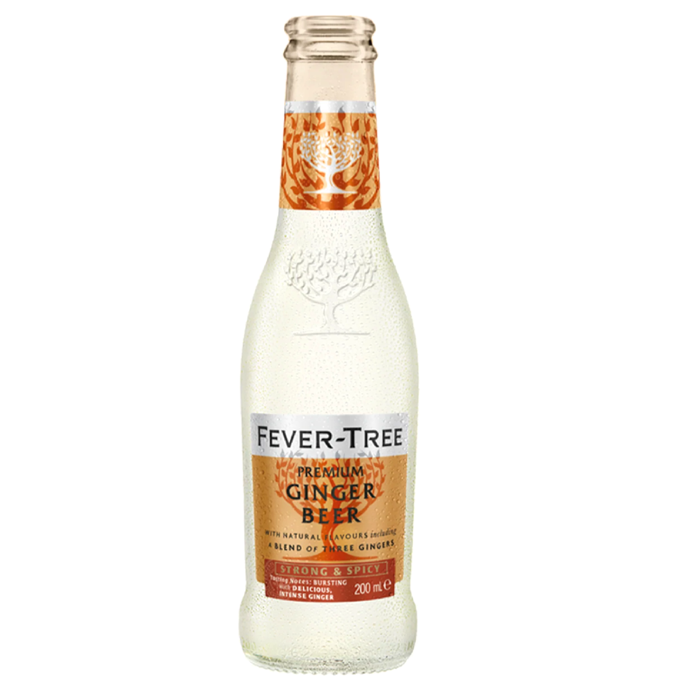 . Fever-Tree Ginger Beer 4 Pack 200mL Bottles (New) (Due Soon)