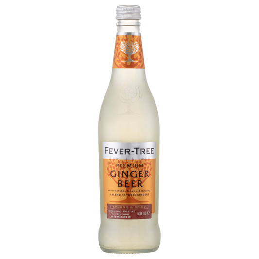 . Fever Tree Ginger Beer 500mL Single Bottle (New) (Due Soon)
