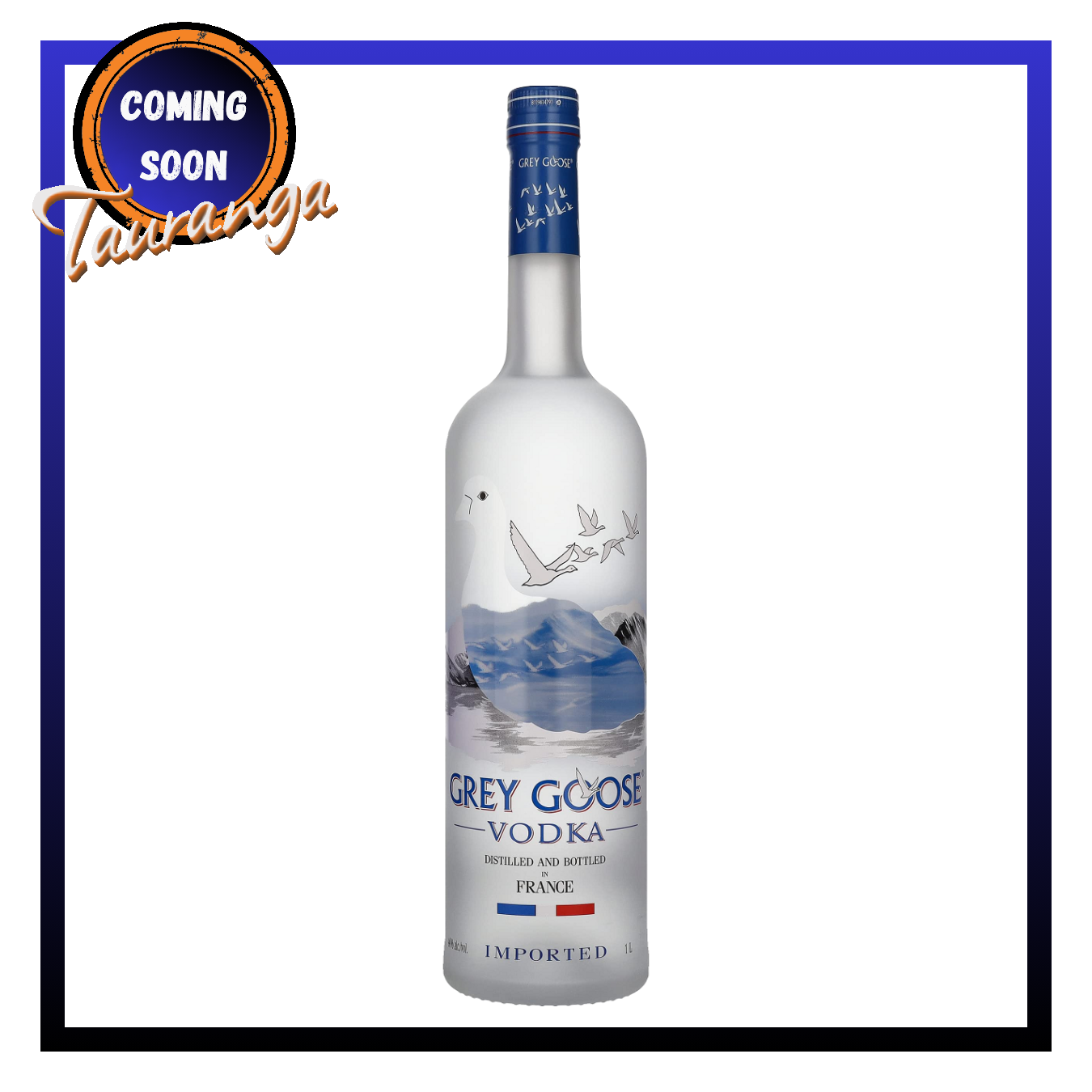 . Grey Goose Vodka 1 Litre (New) (Due This Month)