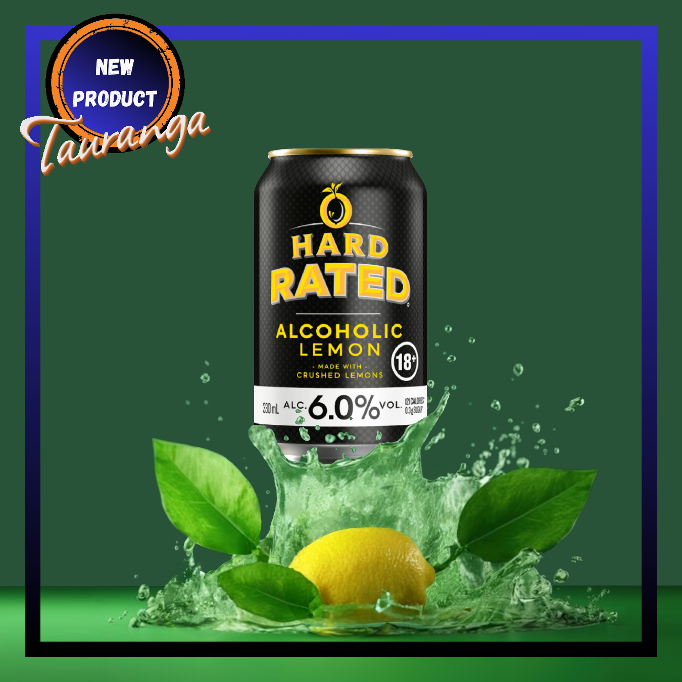 Hard Rated Lemon 6% 10 Pack 330mL Cans