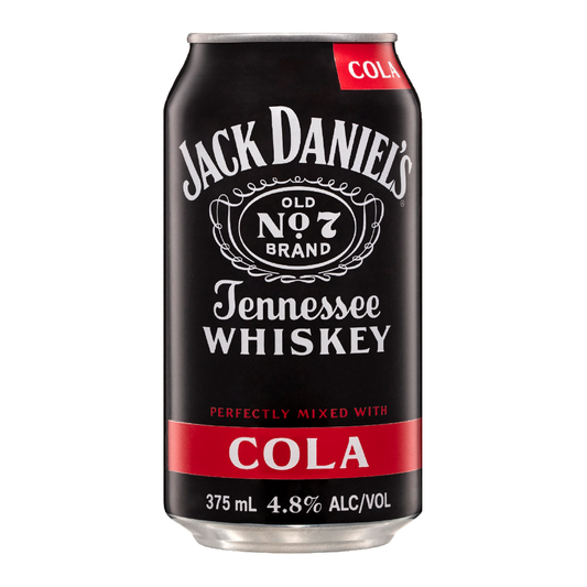 Jack Daniels & Cola 4.8% 10 Pack 375mL Cans - (TLT-EOL)