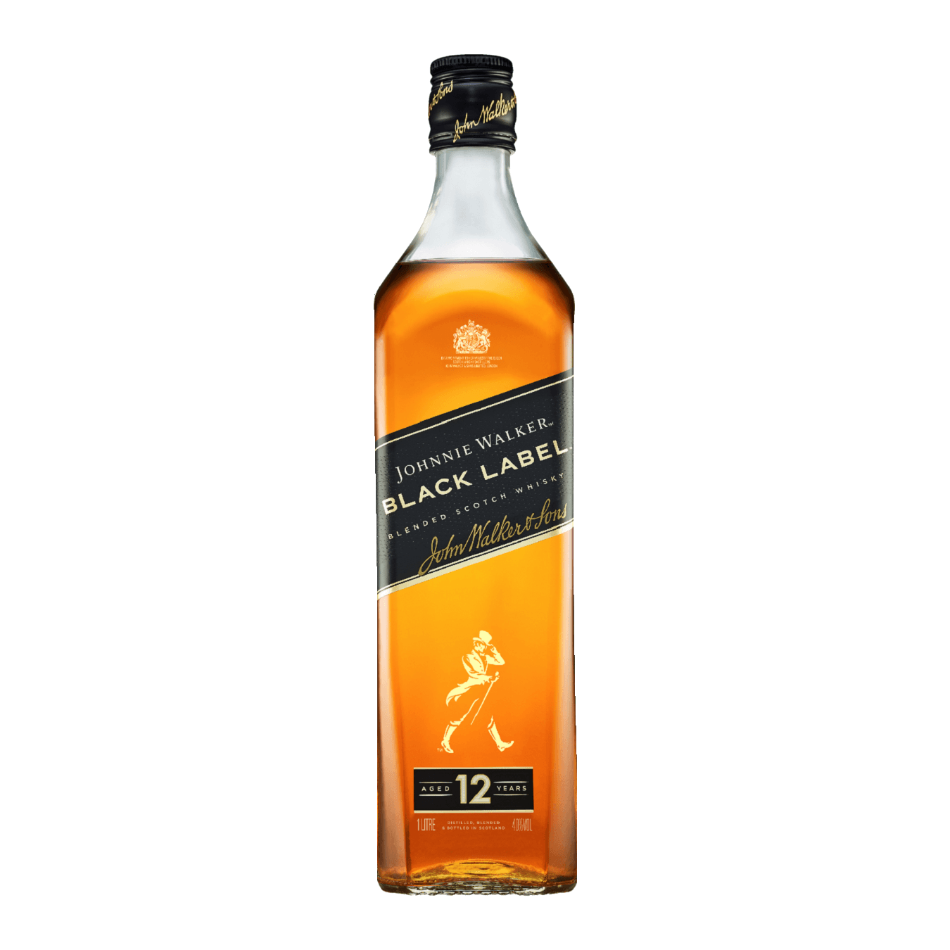 Johnnie Walker Black Label Whisky 1 Litre