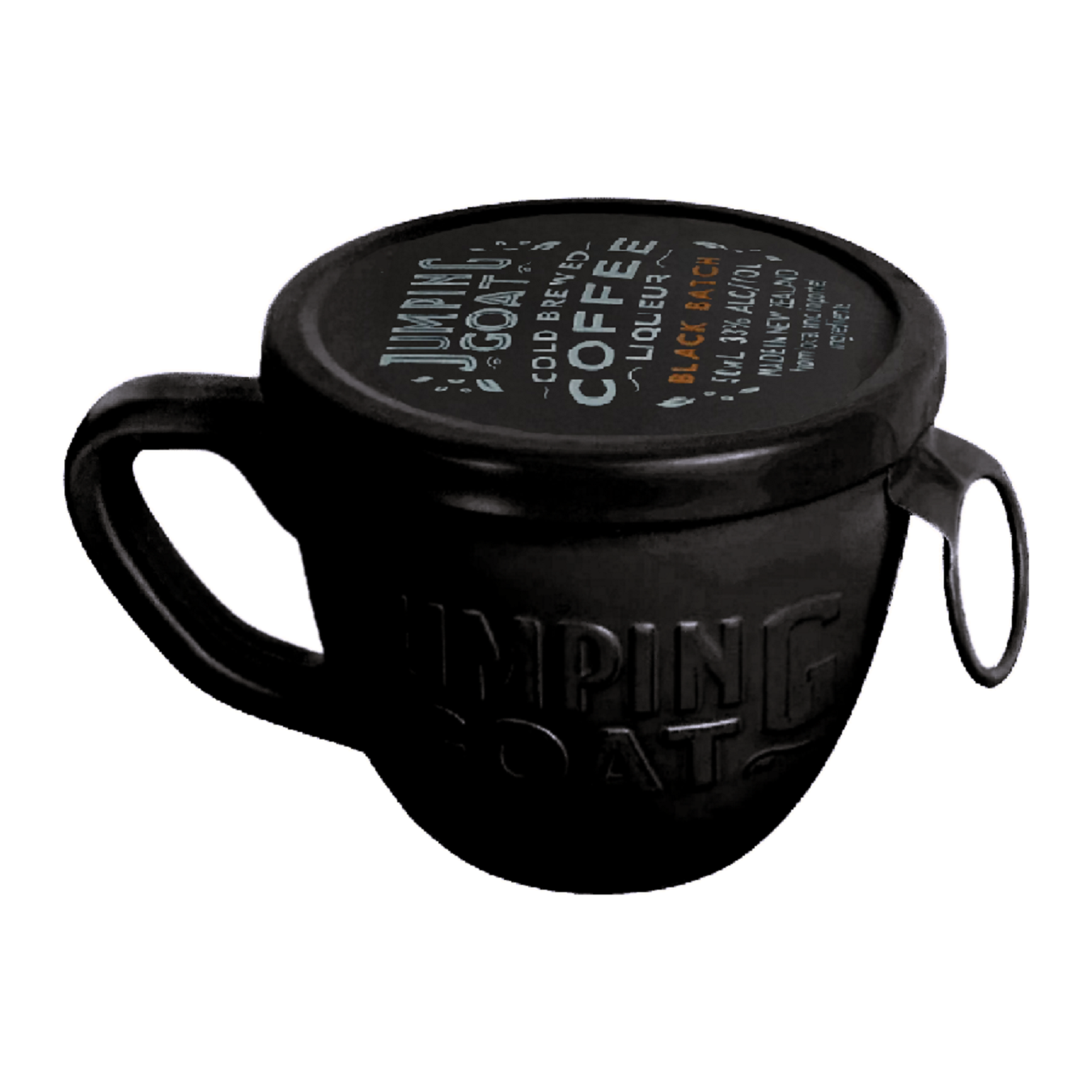 Jumping Goat Coffee Infused Whisky Tear Tab Cups 50mL Miniature