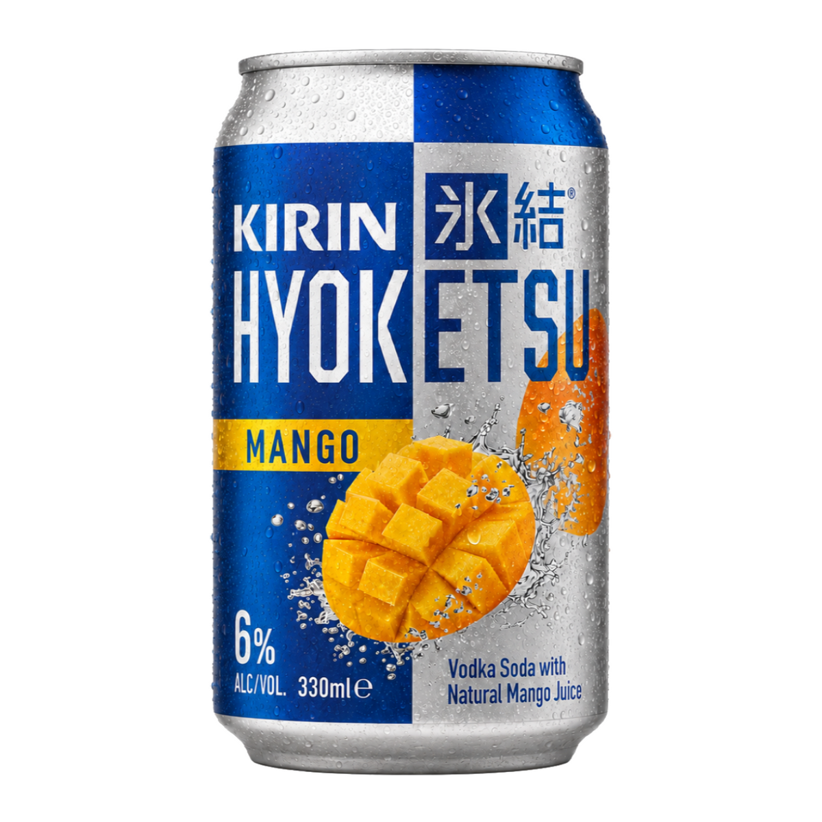 .Kirin Hyoketsu Mango 6% 6 Pack 330mL Cans (New) (Due End October)