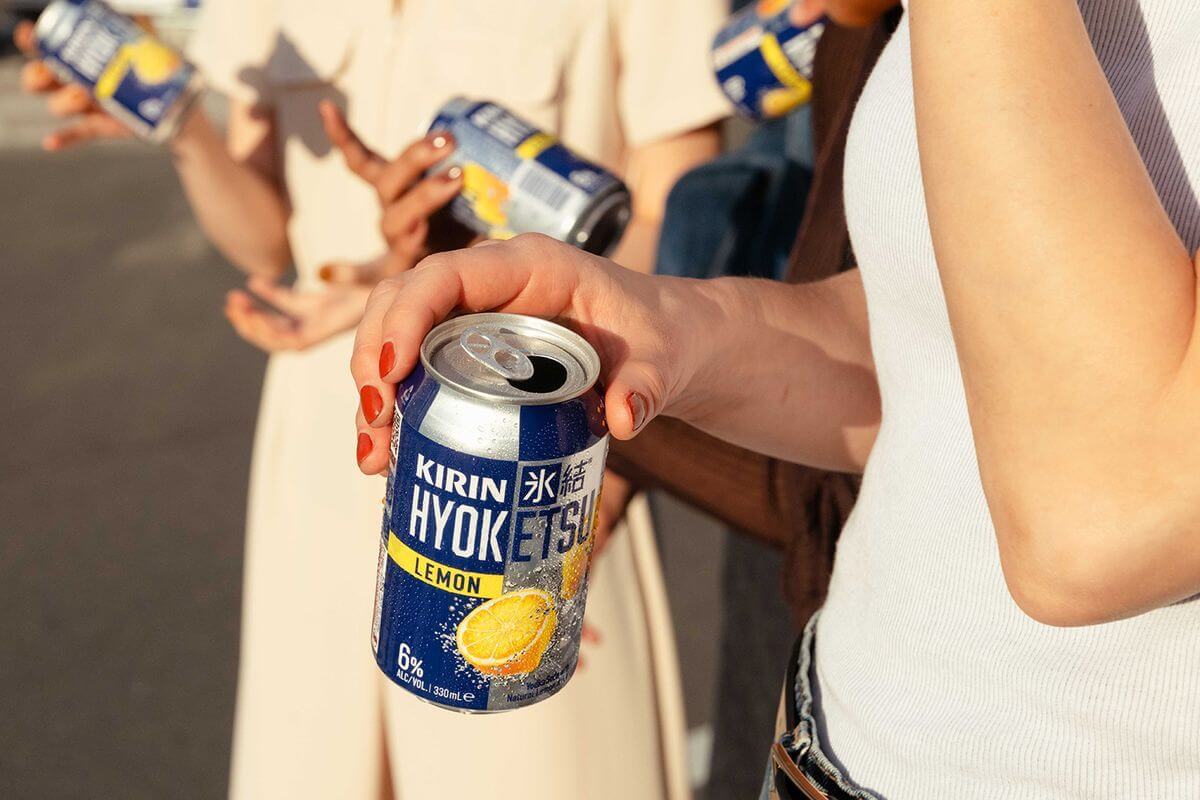 Kirin Hyoketsu Lemon 6% 6 Pack 330ml Cans (New)