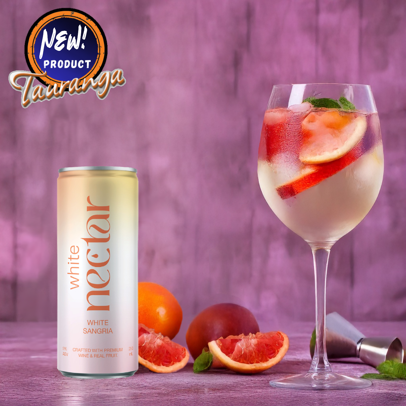 Nectar White Sangria Single 250mL Can