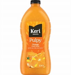 Keri Pulpy Orange Juice 2.4 Litre (2 for $20)