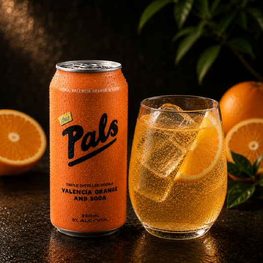 Pals The New One - Vodka, Valencia Orange & Soda 10 Pack 330mL Cans