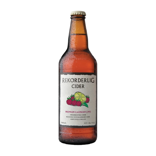 Rekorderlig Premium Raspberry-Lime Cider 500ml Bottle (EOL)