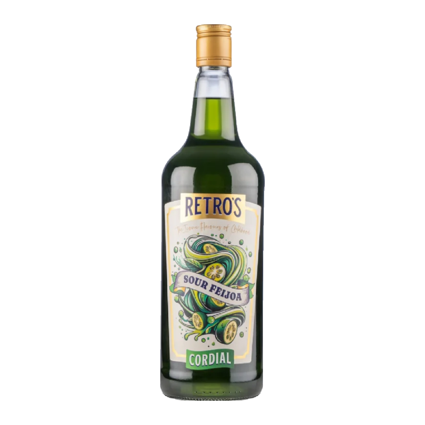 Retro's Sour Feijoa Cordial 750mL