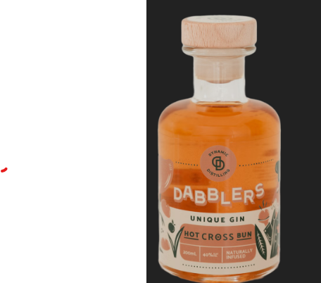 Dabblers Hot Cross Bun Gin 500ml (New) Limited Edition