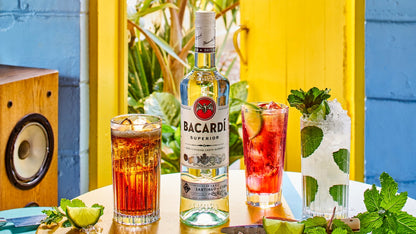 Bacardi White Rum 1 Litre - Thirsty Liquor Tauranga