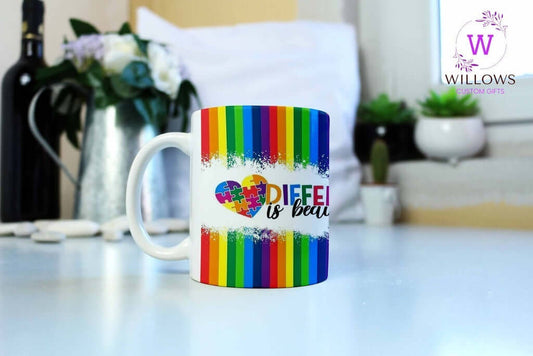 Autism - Different Is Beautiful - Colourful