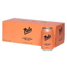 Pals The New One - Vodka, Valencia Orange & Soda 10 Pack 330mL Cans (New) (2 for $56 -  Labour Weekend)