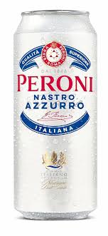 Peroni Nastro Azzurro 5% Single 500mL Cans