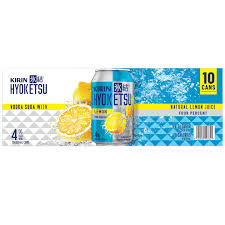 Kirin Hyoketsu Lemon LIGHTER 4% 10 Pack 330mL Cans - (HO-BS) - Hybrid