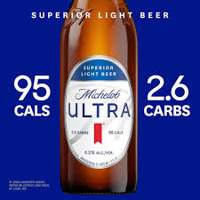 Michelob Ultra 4.2% 12 Pack 355mL Bottles (New) (HO-BS)