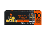 Hard Rated Orange 6% 10 Pack 330mL Cans (New) (HO-BS)