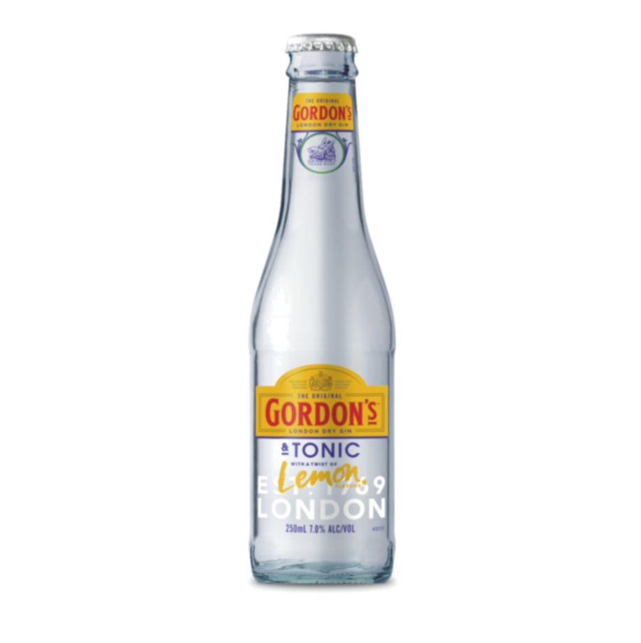 Gordon's Gin & Tonic 7% 4 Pack 250mL Bottles