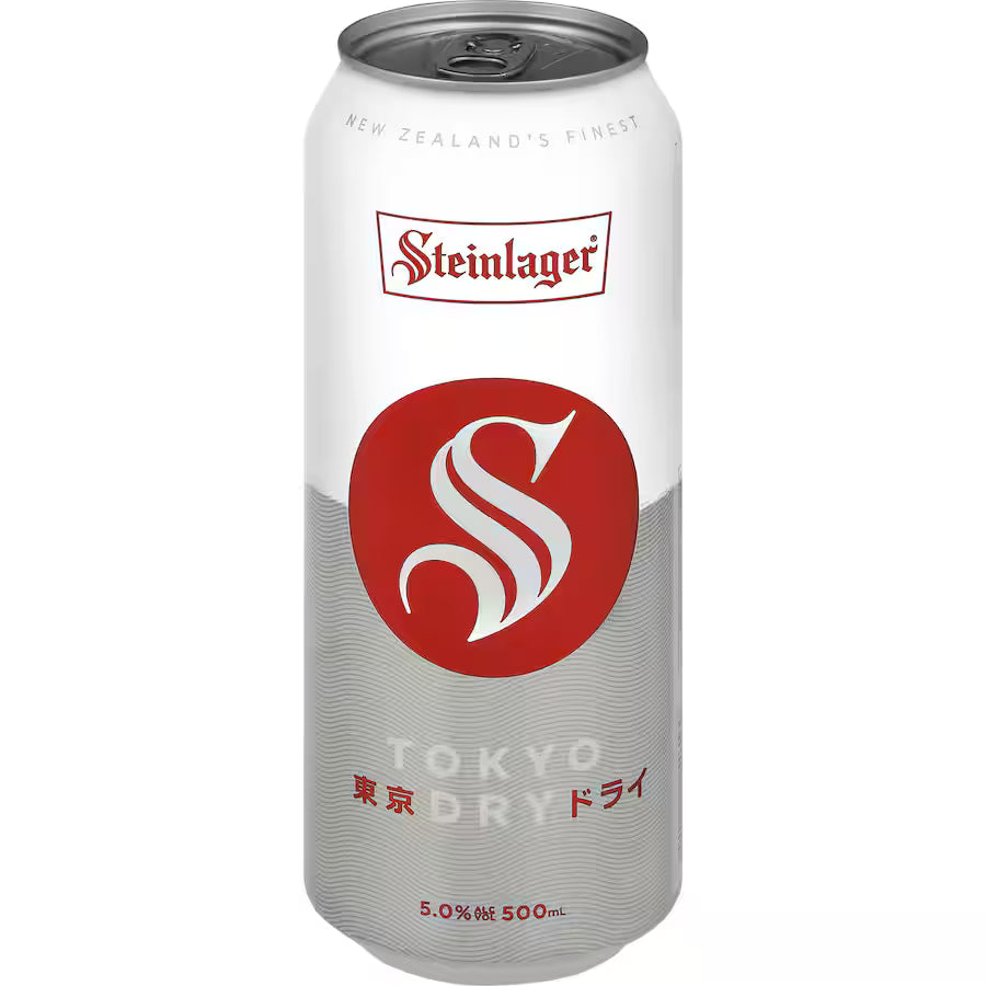 Steinlager Tokyo Dry 5% 500mL Can (Single Can)