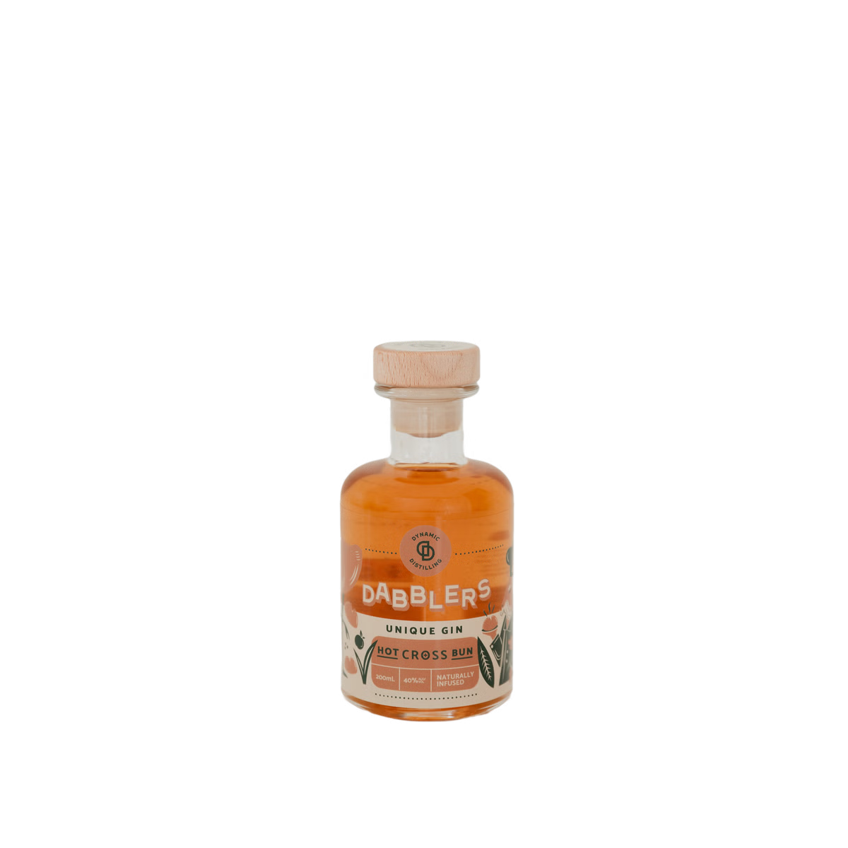 Dabblers Gin Hot Cross Bun 200mL (New) (Limited Edition)