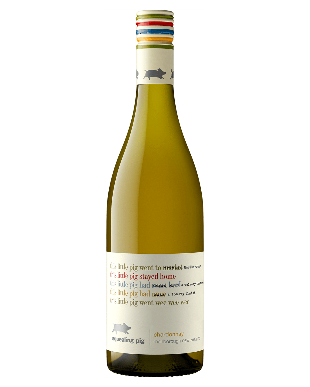Squealing Pig Chardonnay 750ml - Thirsty Liquor Tauranga