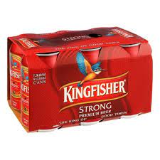 Kingfisher Strong 7.2% 6 Pack 330mL Cans - Thirsty Liquor Tauranga