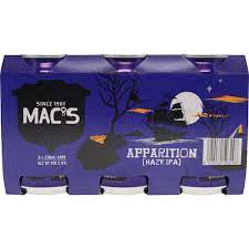 Mac's Apparition Hazy IPA 5.6% 6 Pack 330ml Cans - Thirsty Liquor Tauranga