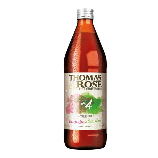 Thomas & Rose Watermelon & Cucumber Cider 500ml - Thirsty Liquor Tauranga