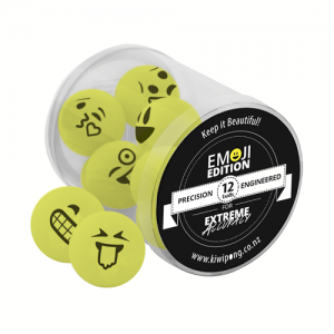 KiwiPong Emoji Balls 12 Pack (New-TLT)