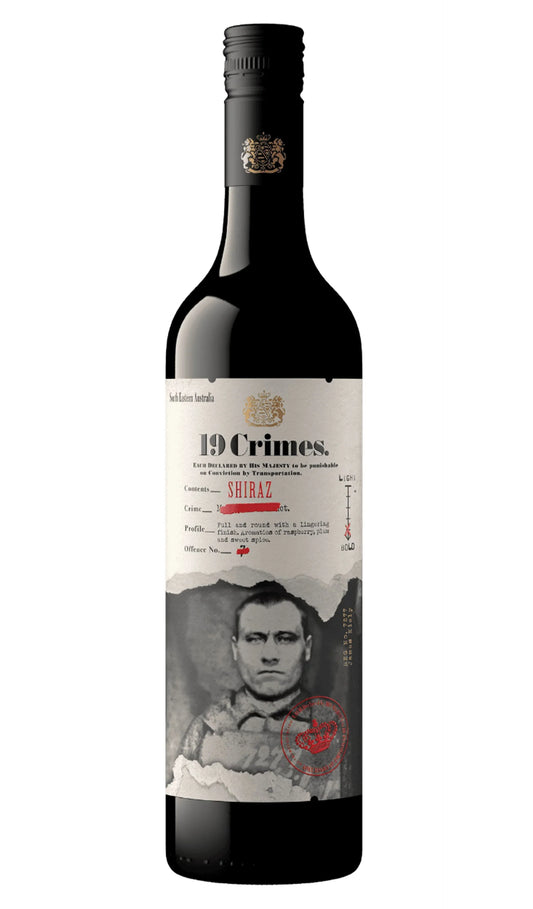 19 Crimes Shiraz 750mL (2 for $32.00) (Mix any 19 Crimes)