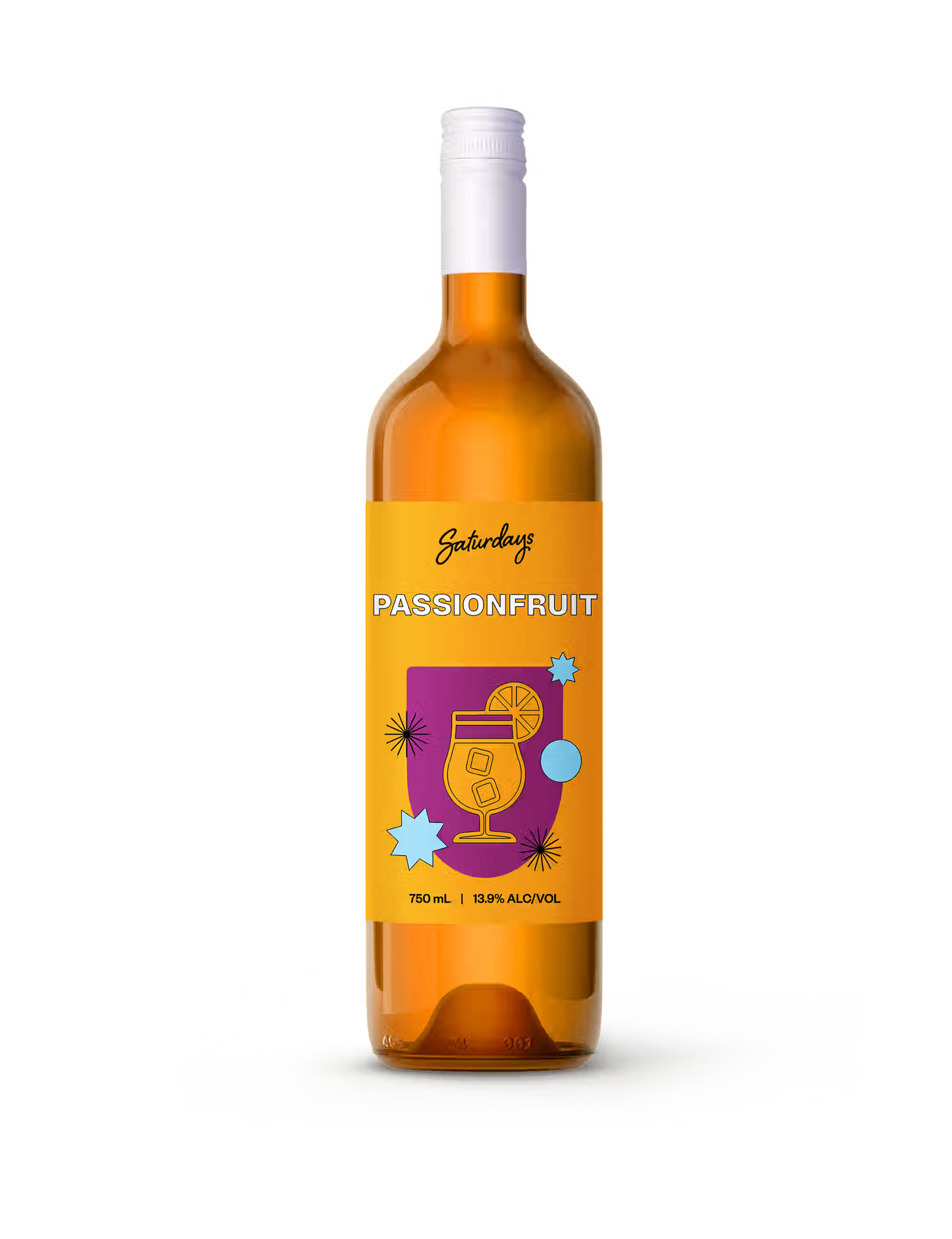 . 1234 Saturdays Passionfruist 750mL (New)