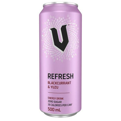 V Energy 500mL Refresh Blackcurrant & Yuzu Can