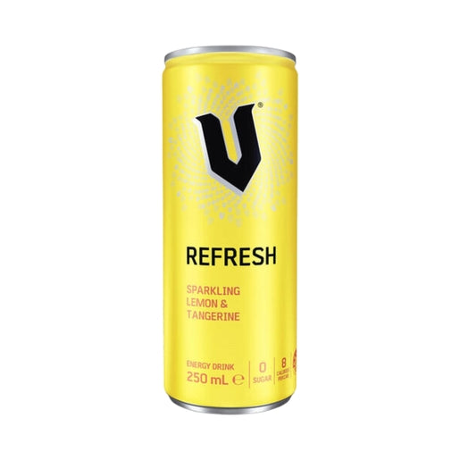 V Energy 250mL Sparkling Lemon & Tangerine Can (New)