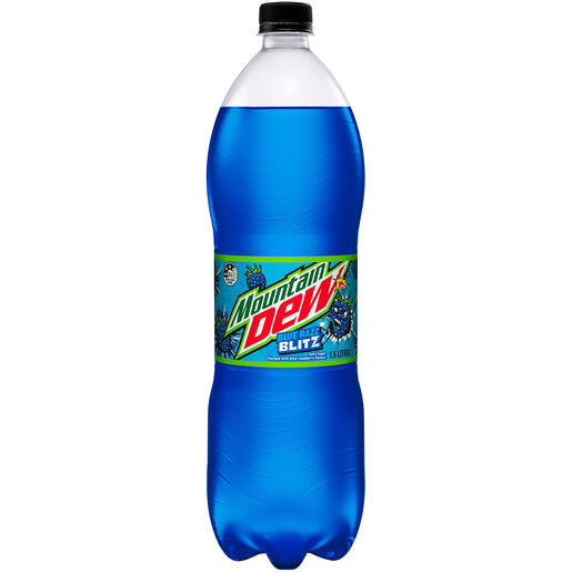 Mountain Dew Blue Razz Blitz 1.5L (New)