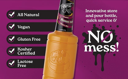 Finest Call Passionfruit Puree Cocktail Mix 1 Litre